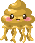 Achiki Golden Poo Jelly Fish