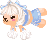 School Cheerleader Fish
