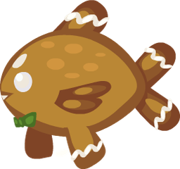 Gingerbread Cookie Fish
